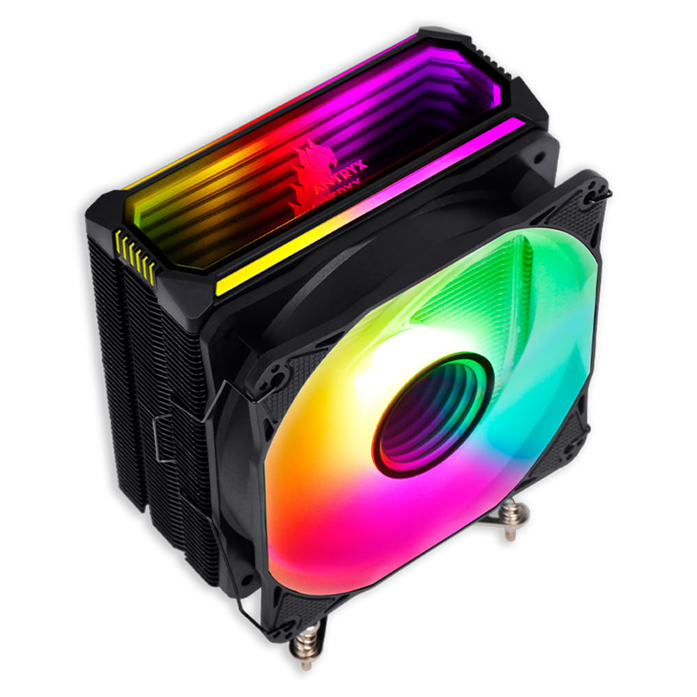 Cooler procesador Antryx Mirage Infinity black, ARGB
