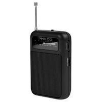 Radio Philco AM/FM portátil phr1000-bk, negro