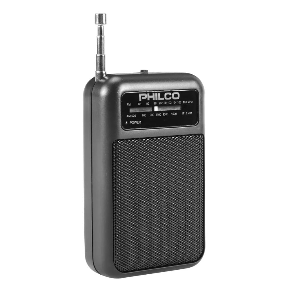 Imagen 2 del producto Radio Philco AM/FM portátil phr1000-bk, negro