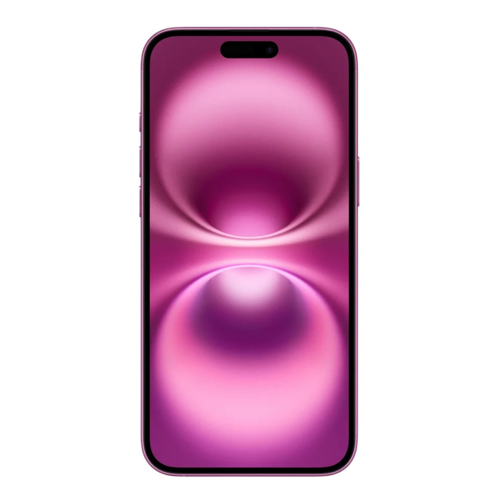 Imagen 2 del producto iPhone 16 eSIM 5G 128GB, 8GB RAM, cámara trasera 48MP y frontal 12MP, 6.1"", rosado