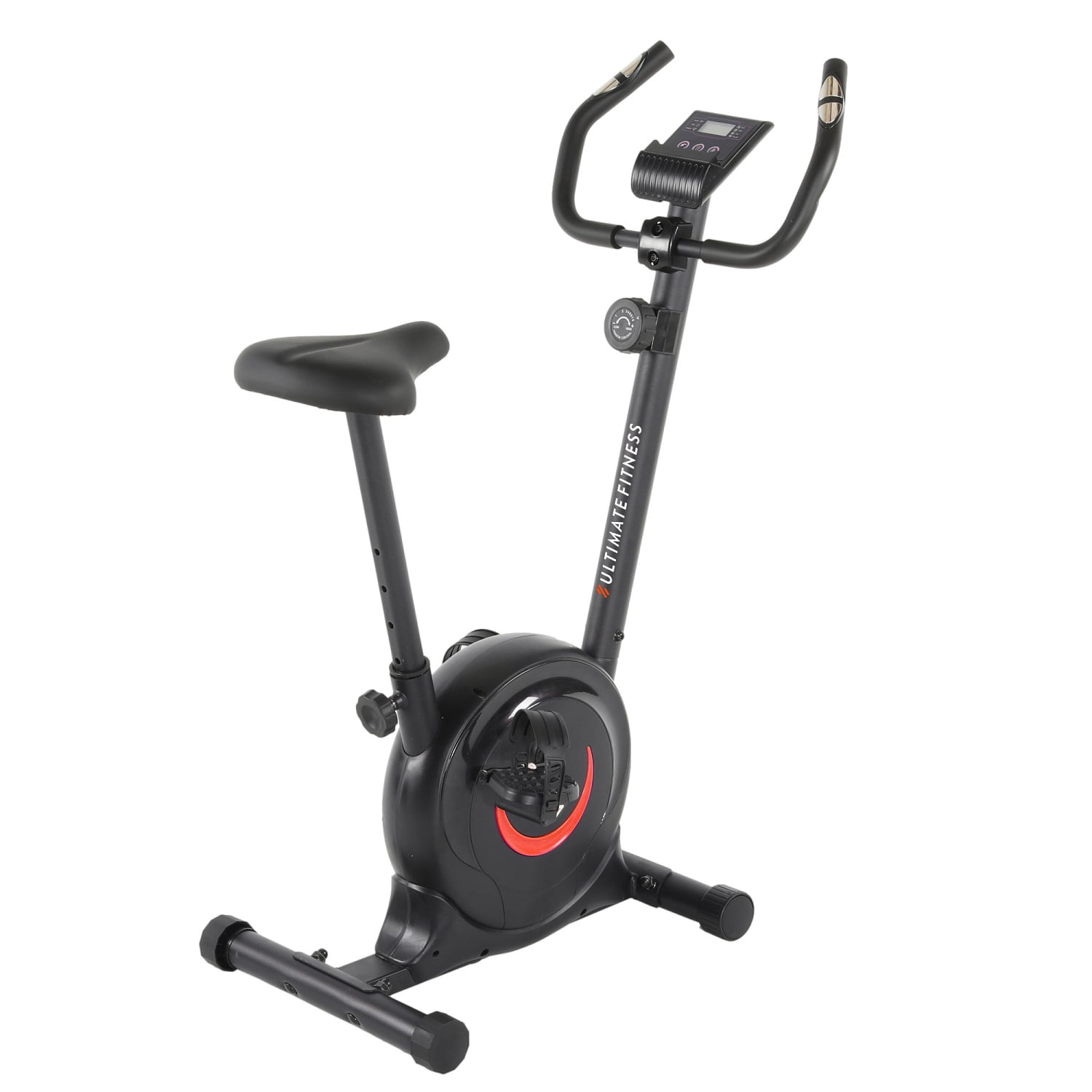 Bicicleta de spinning Ultimate Fitness E240 Pro resistencia magnética, máx 100kg, negro