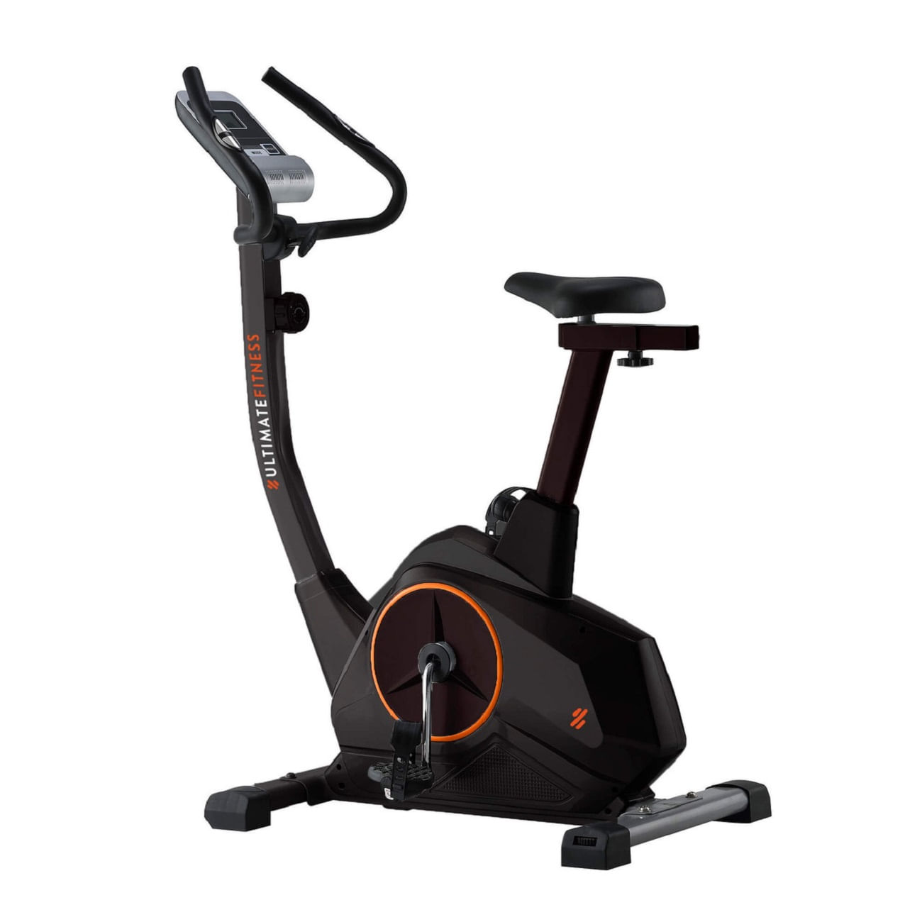 Bicicleta de spinning Ultimate Fitness E500 Pro resistencia magnética, máx 110kg, negro