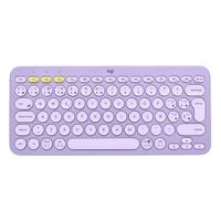 Teclado inalámbrico Logitech K380 bluetooth, multidispositivo, usa pilas, lavanda (reempacado)
