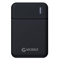 Batería externa Coolbox GMobile indicador led, 5000 mAh, negro (reempacado)