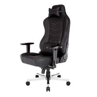 Reacondicionado: Silla de oficina Akracing Onyx gas lift clase 4, tapiz cuero pu, máx. 150 kg, inclinación 180°, negro