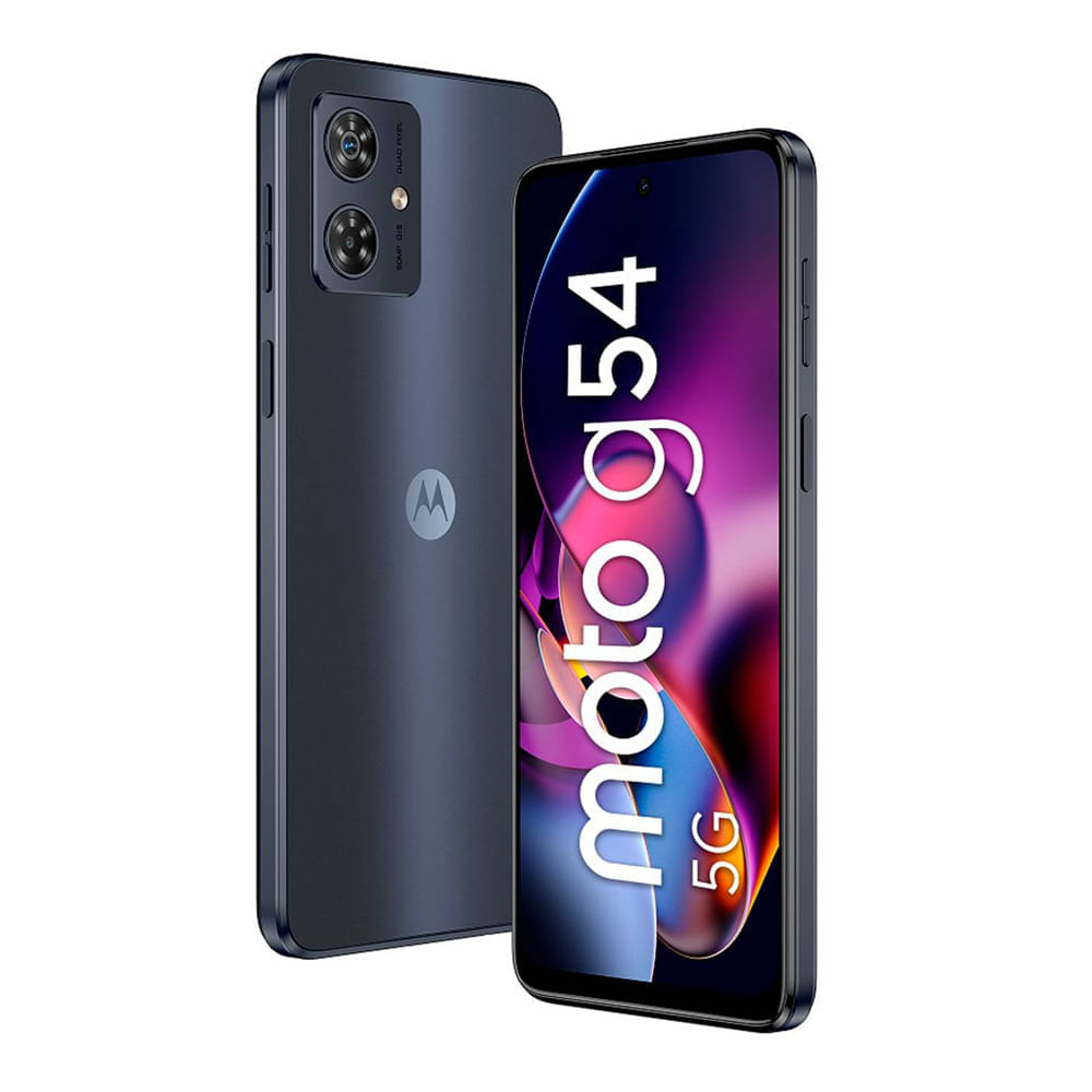 Imagen 2 del producto Reacondicionado: Celular Motorola G54 256GB, 8GB RAM, cámara trasera 50MP y frontal 16MP, 6.5"", negro