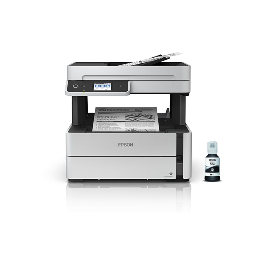 Imagen 1 del producto Impresora multifuncional monocromática Epson EcoTank M3170, inyección de tinta, inalámbrica, Wi-Fi, con tanques recargables
