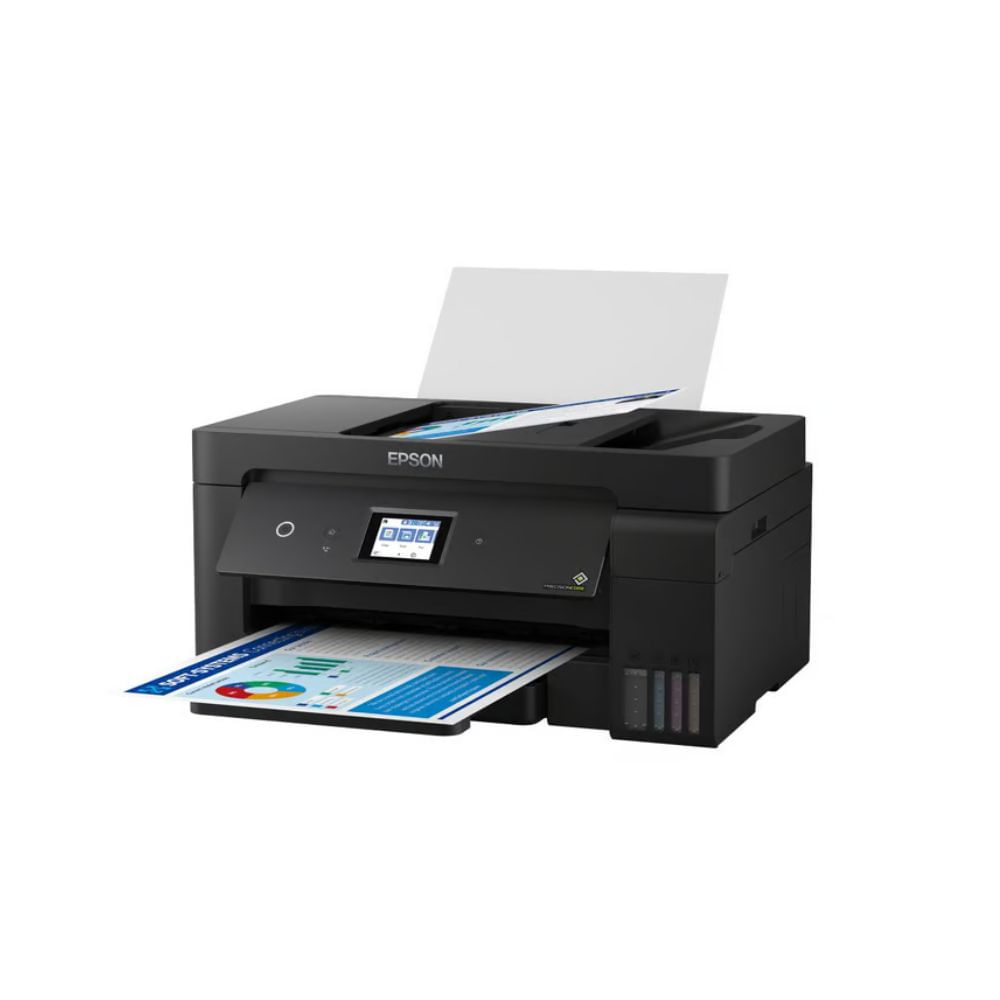 Imagen 2 del producto Impresora multifuncional Epson EcoTank L14150, inyección de tinta, inalámbrica, Wi-Fi, con tanques recargables