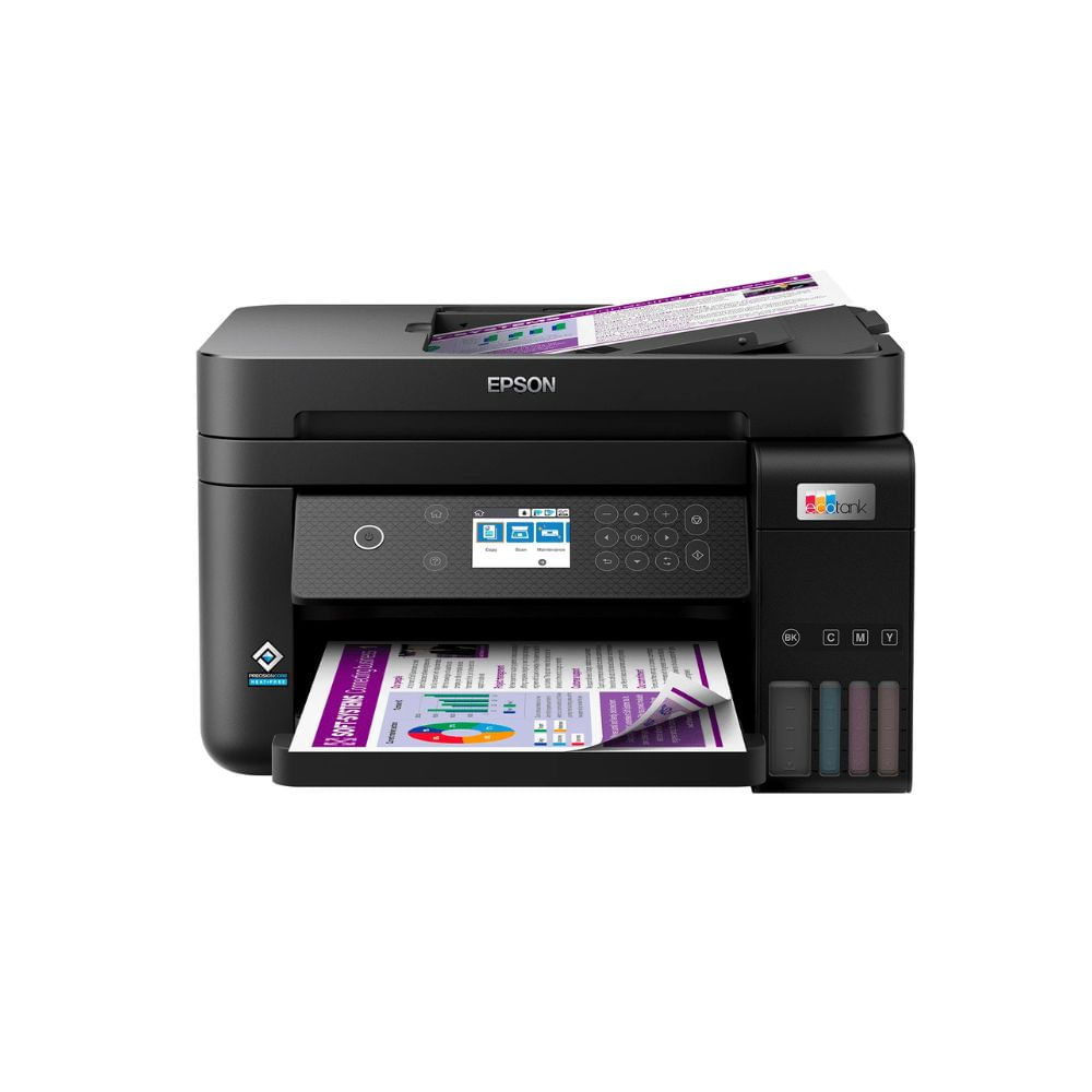 Imagen 2 del producto Impresora multifuncional Epson Ecotank L6270, inyección de tinta, inalámbrica, Wi-Fi, con tanques recargables