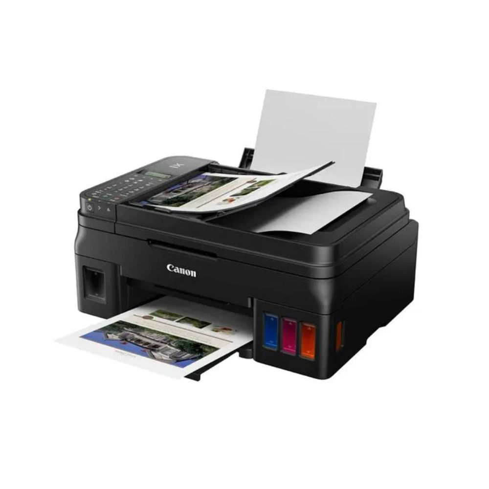 Imagen 2 del producto Impresora multifuncional Canon PIXMA G4110, inyección de tinta, inalámbrica, Wi-Fi, con tanques recargables