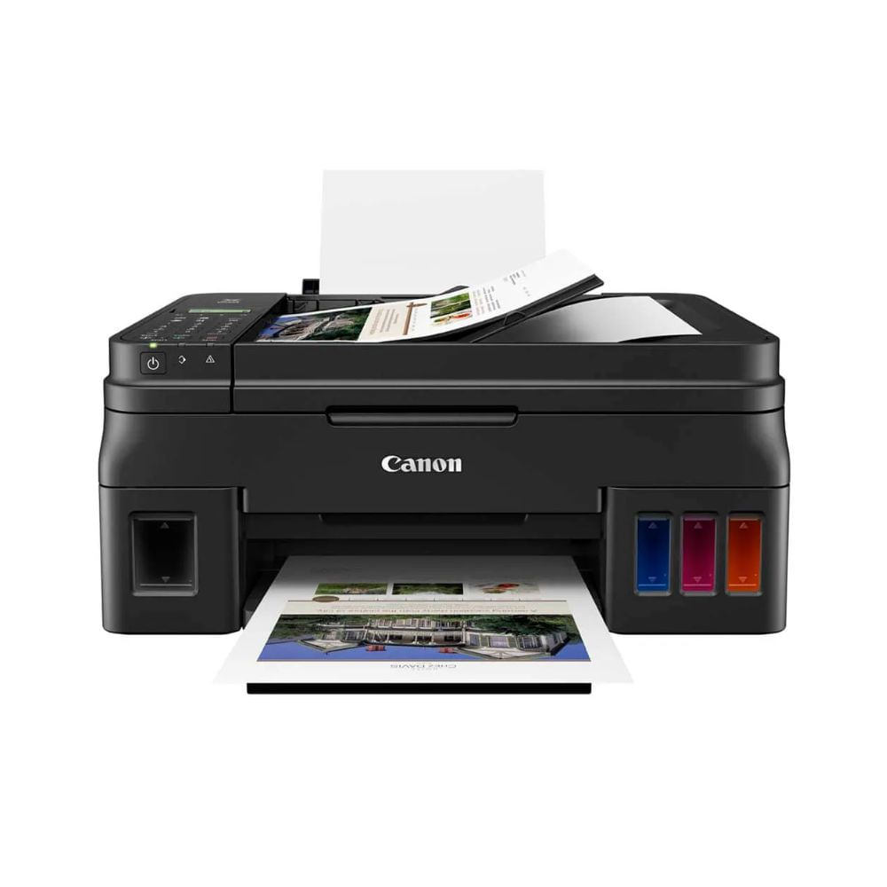 Imagen 1 del producto Impresora multifuncional Canon PIXMA G4110, inyección de tinta, inalámbrica, Wi-Fi, con tanques recargables