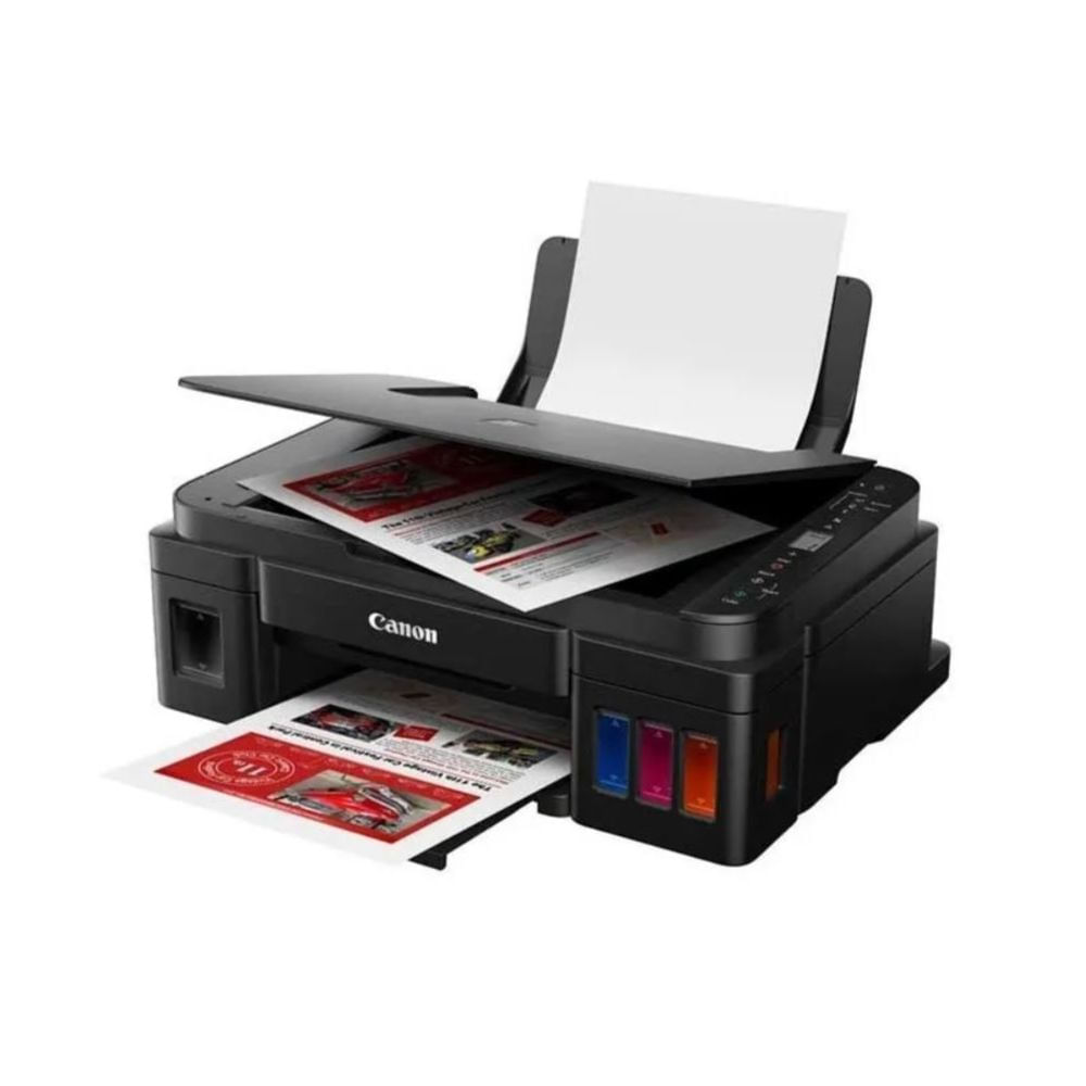 Imagen 2 del producto Impresora multifuncional Canon Pixma G3110, inyección de tinta, inalámbrica, Wi-Fi, con tanques recargables