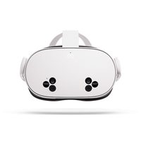 Lentes de realidad virtual Meta Quest 3S 256GB, diseño ergonómico, gráficos de alta calidad, sin cables, blanco