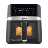 Freidora de aire digital Oster DiamondForce-CKSTAF40WDDF, 1300w, 4 litros, negro