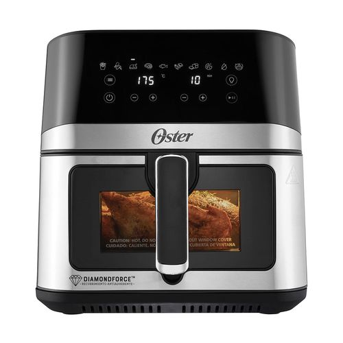 Freidora de aire digital Oster DiamondForce-CKSTAF75WDSSDF, 1600w, 7.5 litros