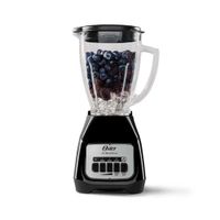 Licuadora Oster BLSTKAGBPB 800W, 2 velocidades, jarra de vidrio 1.5 litros, pica hielo, negro