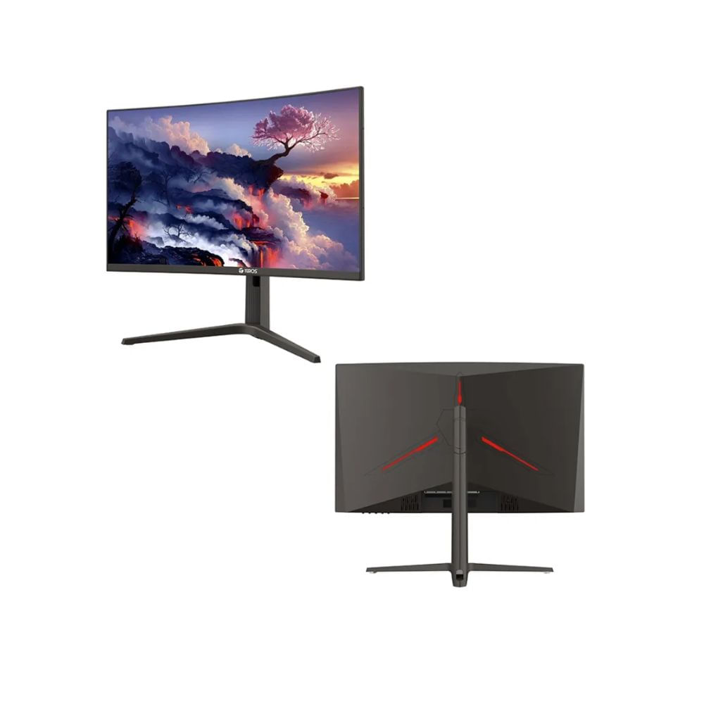Imagen 2 del producto Monitor Curvo Gaming Teros TE-3214G, 31.5"" QHD VA, 165 Hz, 1 ms, HDMI, DP