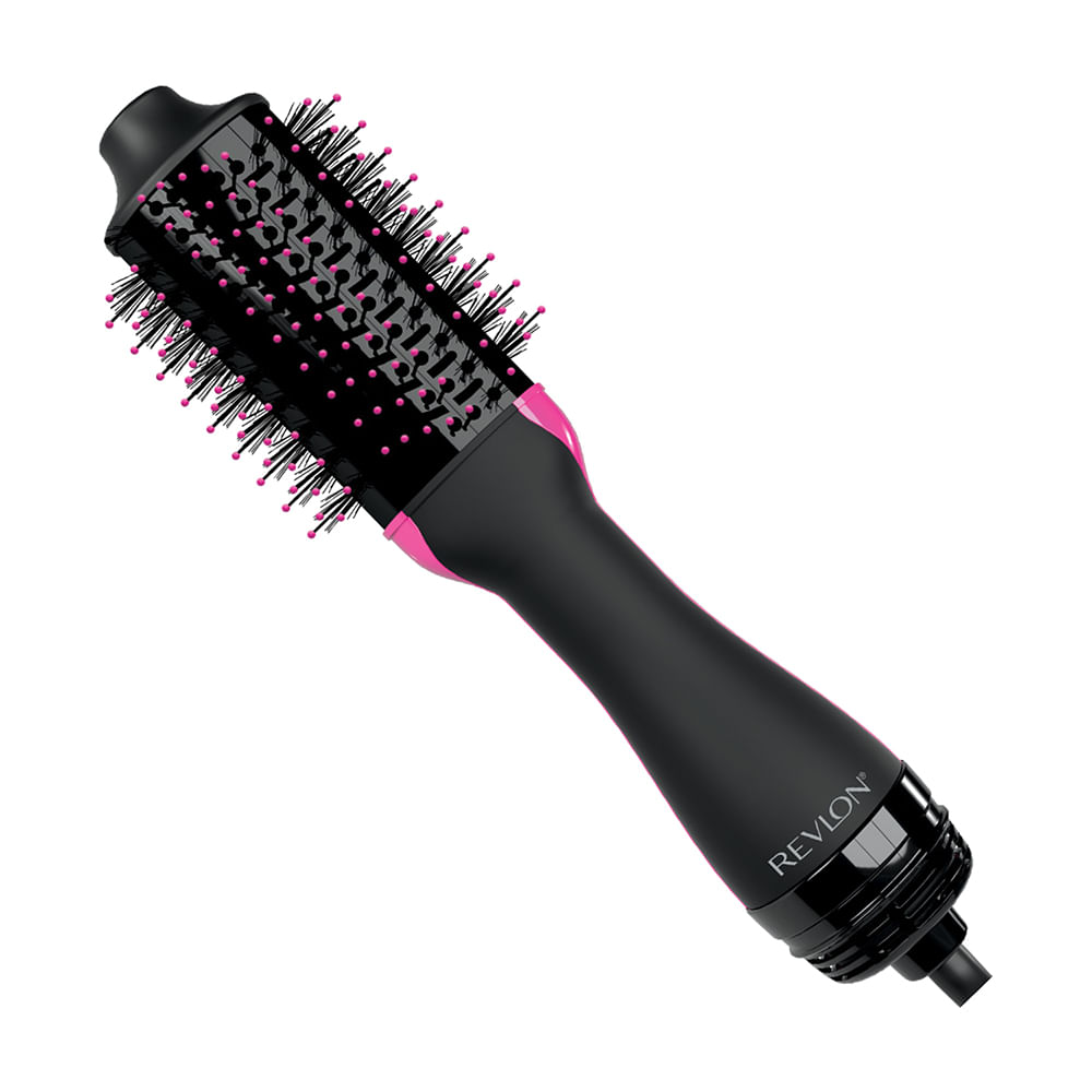 Cepillo de aire Revlon One Step Volumizer 1000W, 3 niveles de temperatura, negro