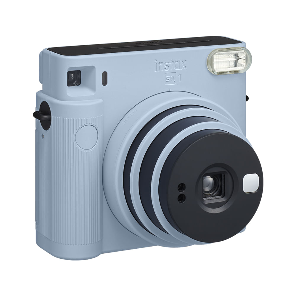 Imagen 2 del producto Cámara instantánea Instax Square SQ1 fotos cuadradas, enfoque automático, modo selfie, funciona con 2 baterías CR2, Glacier blue