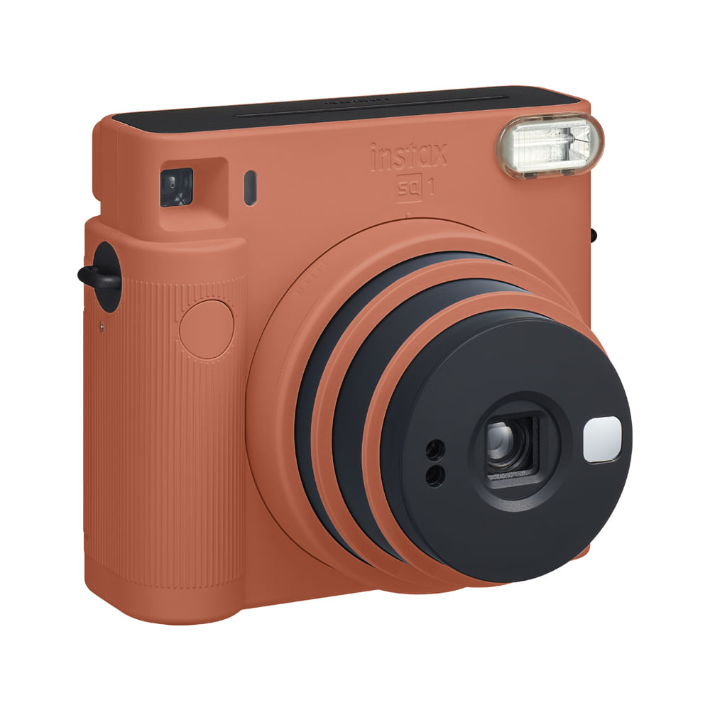 Imagen 2 del producto Cámara instantánea Instax Square SQ1 fotos cuadradas, enfoque automático, modo selfie, funciona con 2 baterías CR2, Terracotta Orange