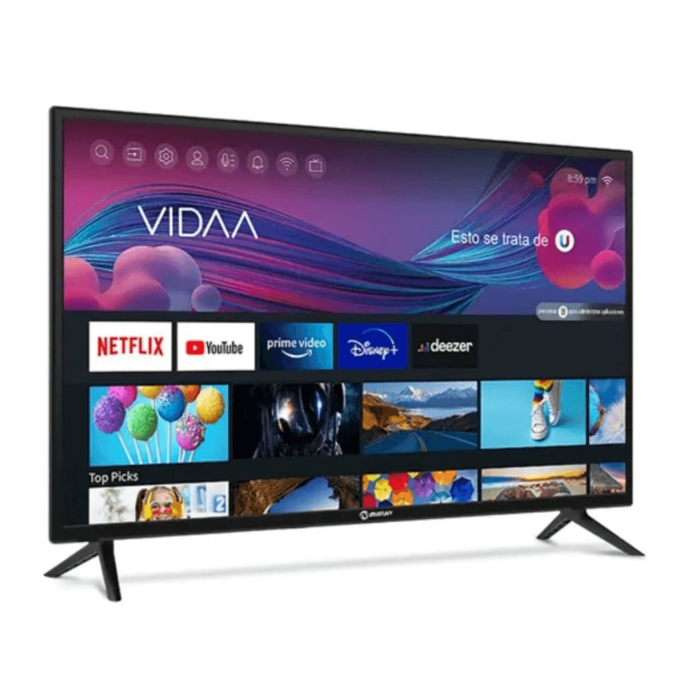Imagen 1 del producto Smart TV Miray 43"" LED, Full HD, sistema Vidaa integrado, MS43-E204
