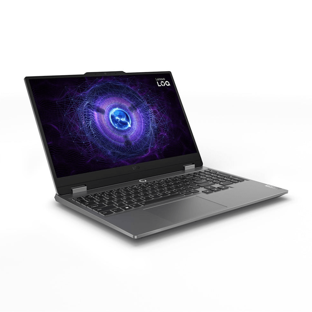 Laptop Lenovo LOQ 15IAX9 15.6" FHD, Core i5 12450HX 24GB RAM, 512GB 6G Video RTX 3050, FreeDOS, gris