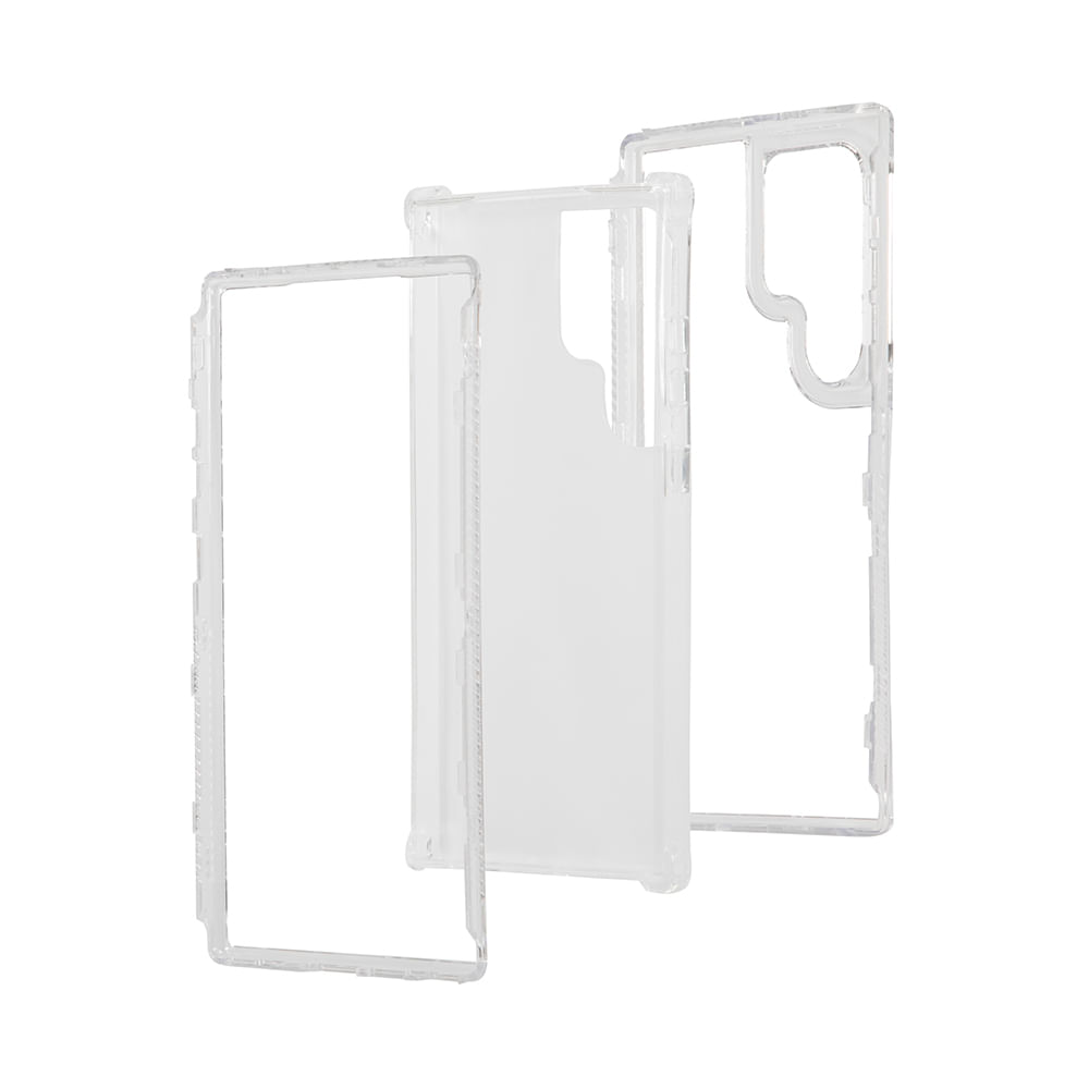 Imagen 2 del producto Case para Samsung Galaxy S24 Ultra Protección 360, 3 en 1, transparente