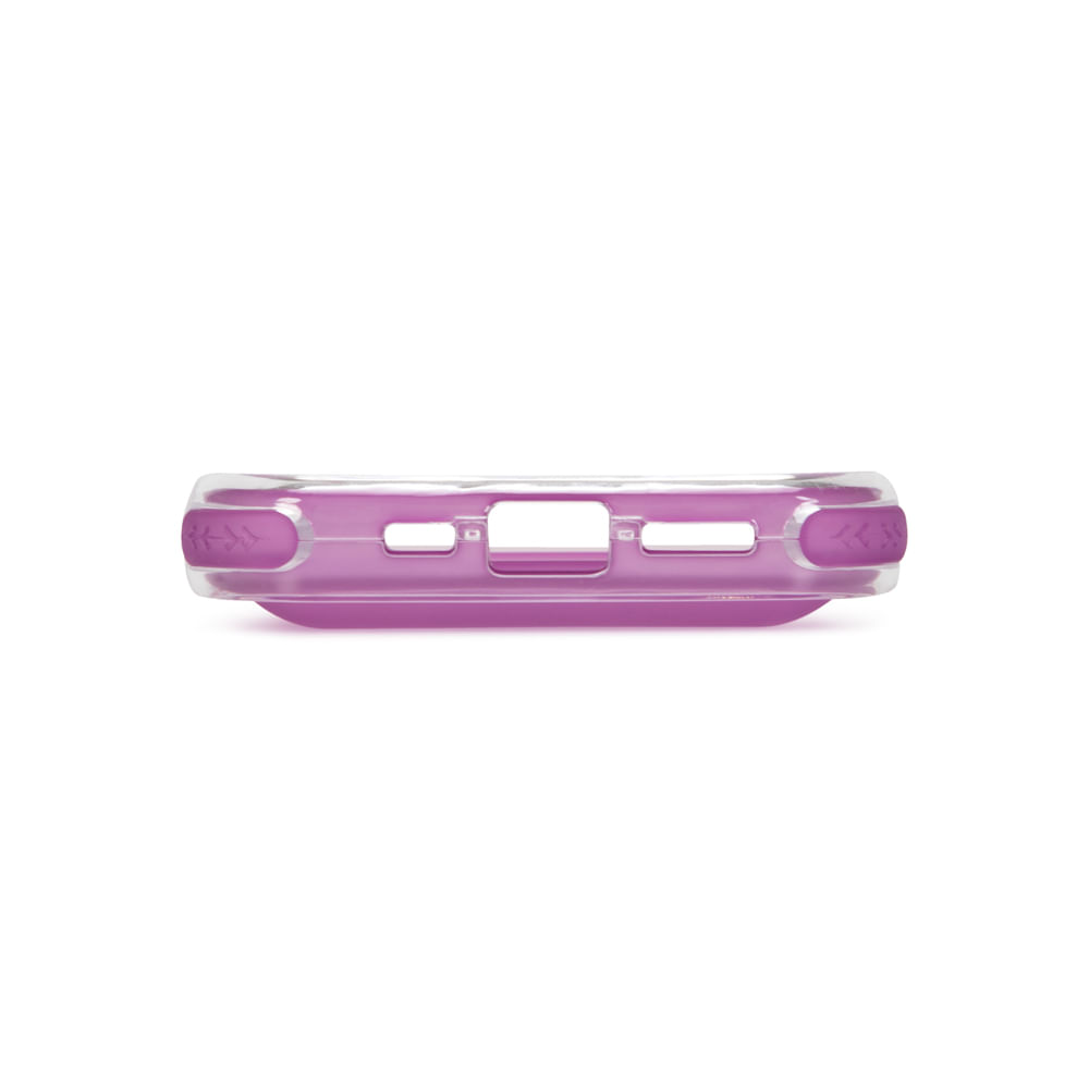Imagen 2 del producto Case para iPhone 14 Pro Protección 360 acabado puffer, degradado morado