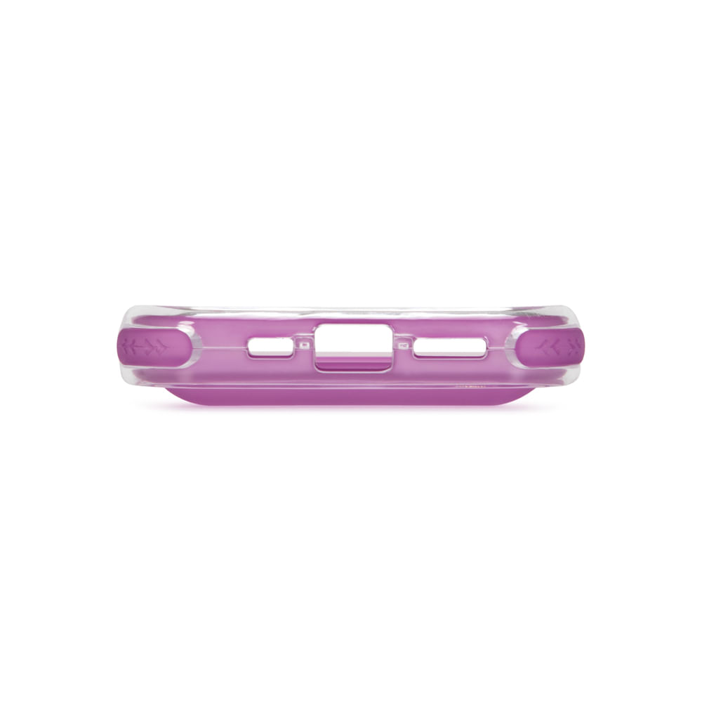 Imagen 2 del producto Case para iPhone 13/14/15, Protección 360 acabado puffer, degradado morado