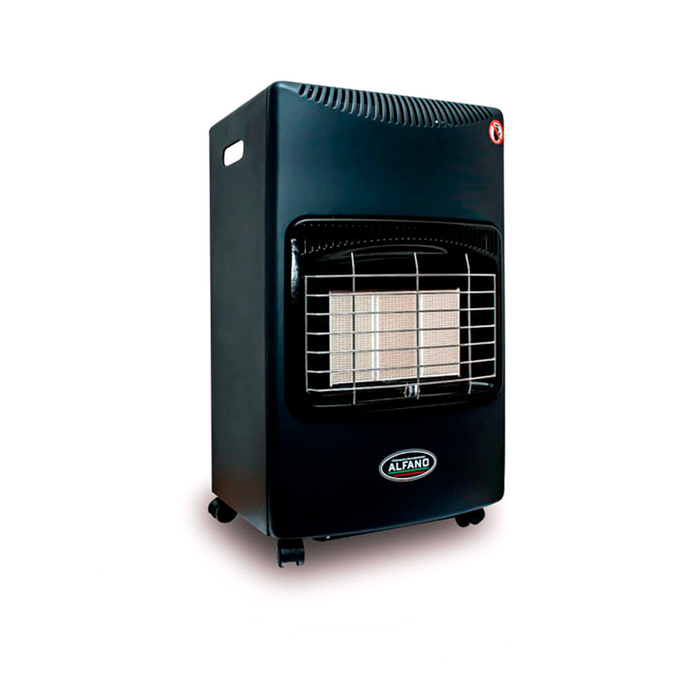 Imagen 2 del producto Estufa a gas Alfano LD168GQF 4200W, hasta 30m2, GLP, para interior o exterior, negro