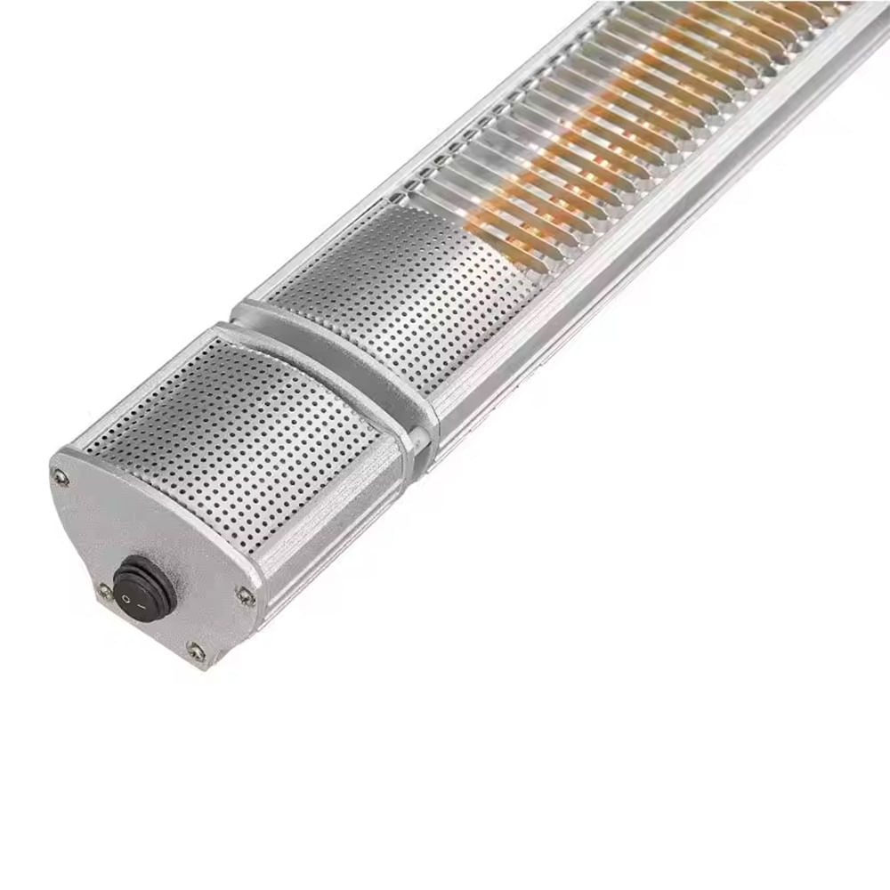 Imagen 2 del producto Estufa de cuarzo de pared Alfano UC3000 3000W, hasta 15 m2, plateado