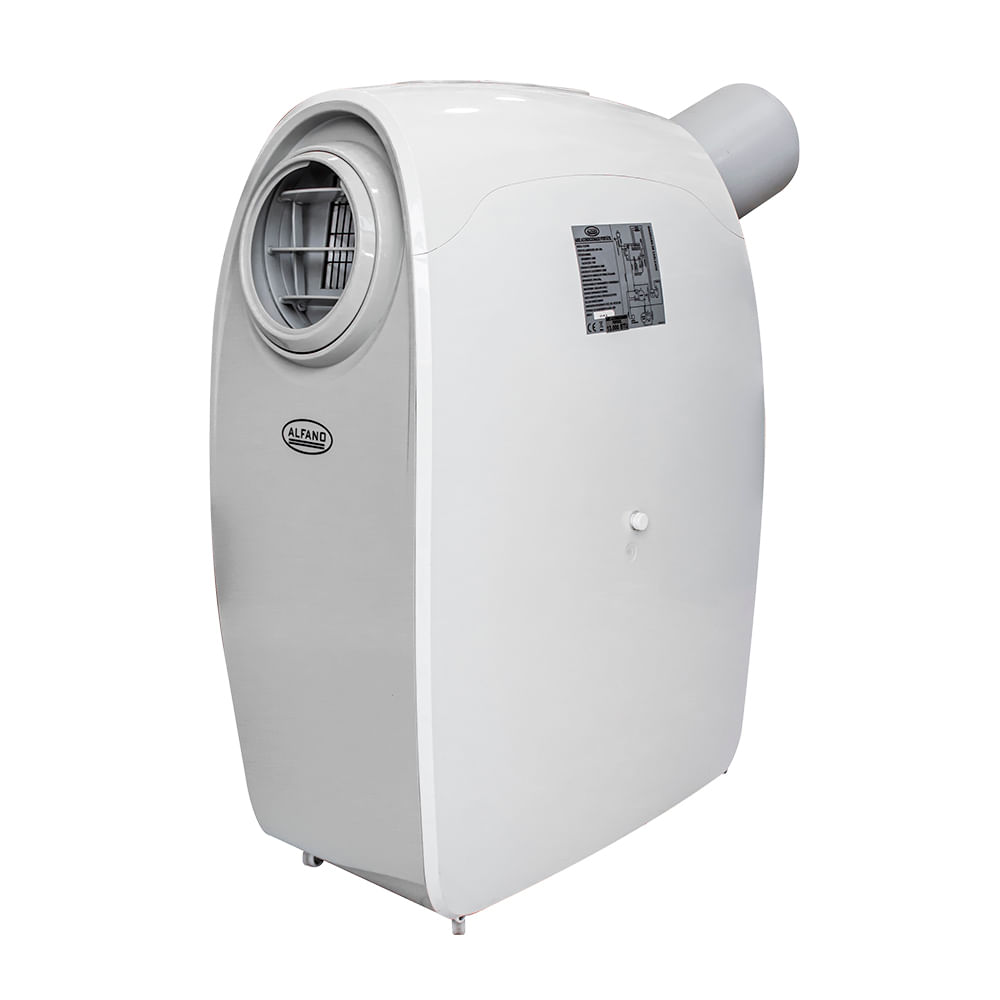 Aire acondicionado portátil Alfano PC35 13000 BTU, 1200w, alcance hasta 20 m2, blanco