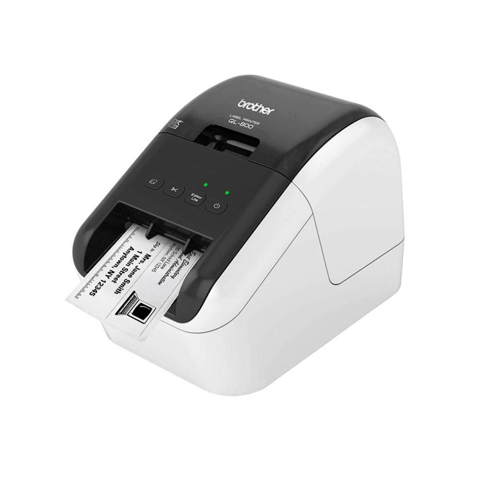 Imagen 2 del producto Impresora de etiquetas Brother QL-800 conexión usb, velocidad de impresión 93 pm
