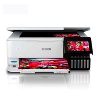 Impresora multifuncional fotográfica Epson EcoTank L8160 inalámbrica, Wifi, inyección, con tanques de tintas, 6 colores