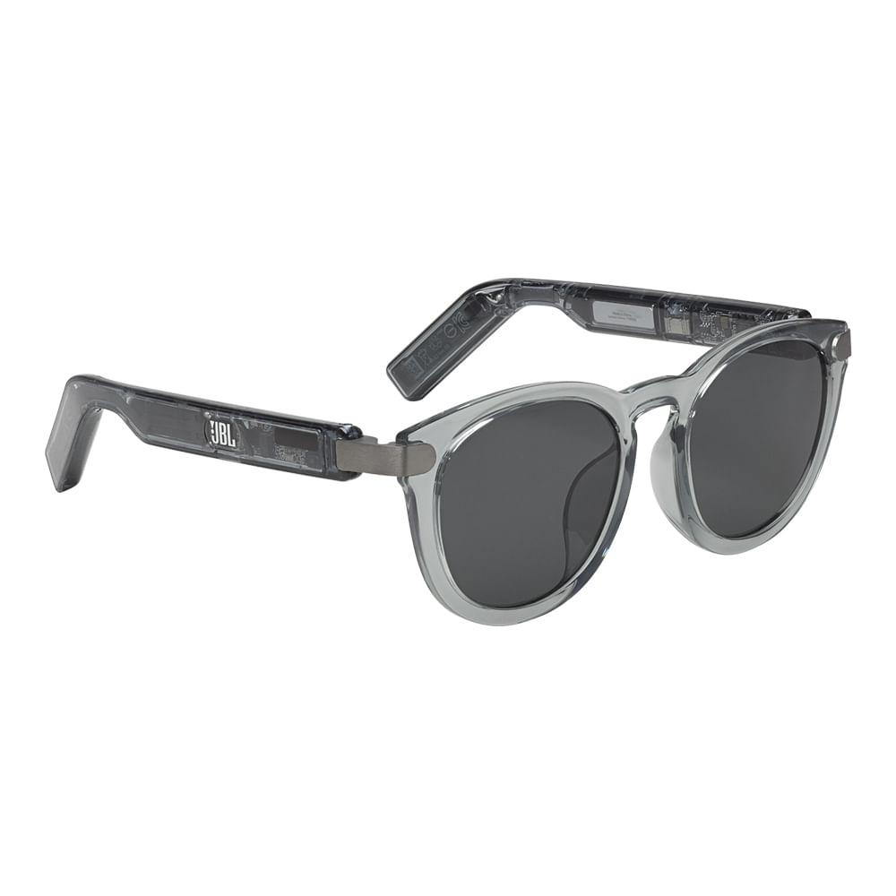 Lentes de sol JBL Soundgear Frames Round, IP54, hasta 8 horas, micrófono, negro