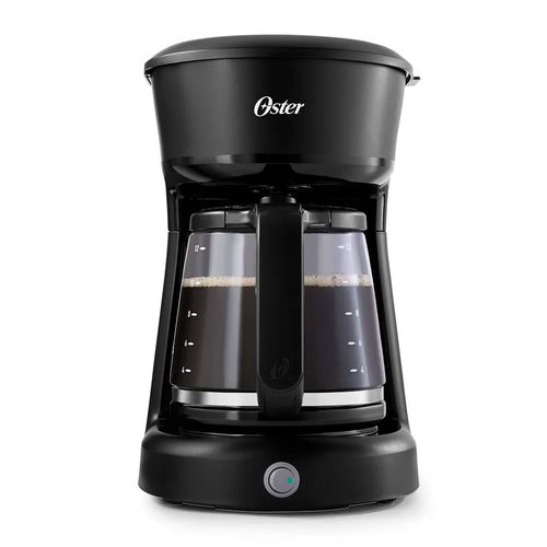 Cafetera Oster BVSTDCS12B 1000W, 12 tazas, filtro permanente, negro