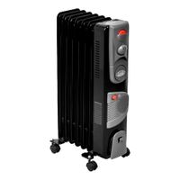 Estufa termoradiador Turbo Alfano 13 celdas, negro