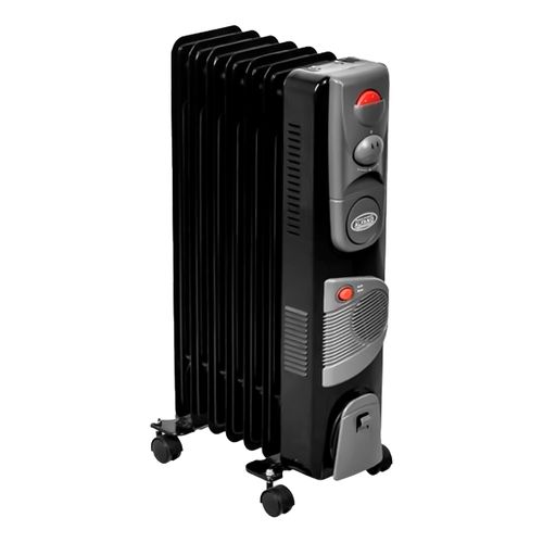 Estufa termoradiador Turbo Alfano 13 celdas, negro
