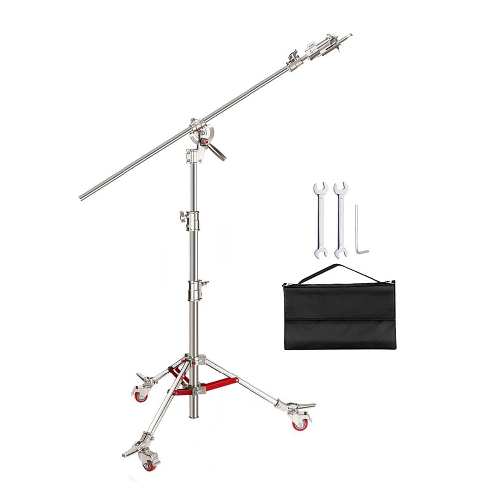 Parante light boom neewer CS440W acero inoxidable, silver