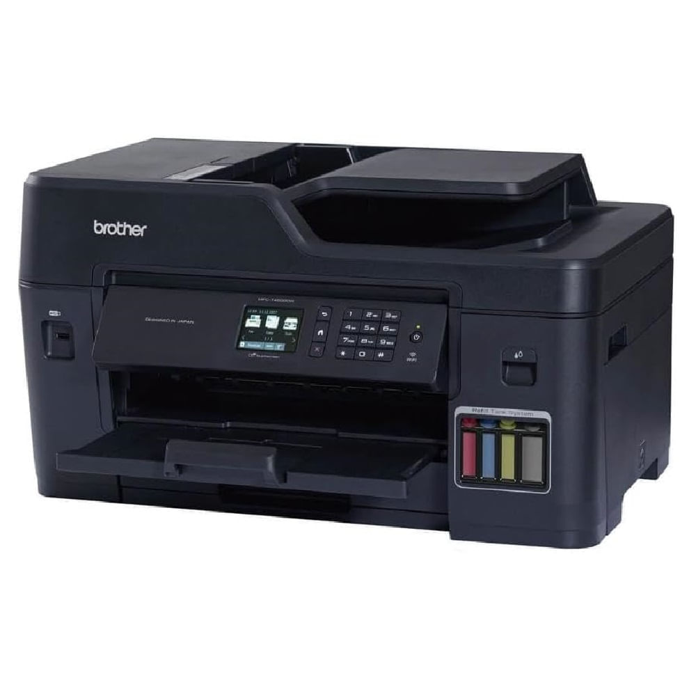 Imagen 2 del producto Impresora multifuncional Brother MFC-T4500DW, inyección de tinta, inalámbrica, Wi-Fi, con tanques recargables