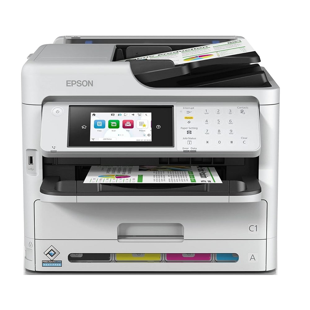 Imagen 1 del producto Impresora Epson WorkForce Pro WF-C5890 Multifunción WiFi LAN USB + 4 Tintas