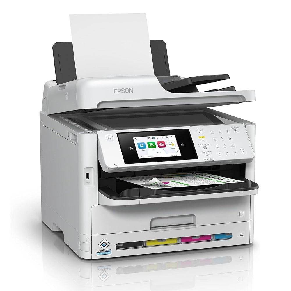 Imagen 2 del producto Impresora Epson WorkForce Pro WF-C5890 Multifunción WiFi LAN USB + 4 Tintas