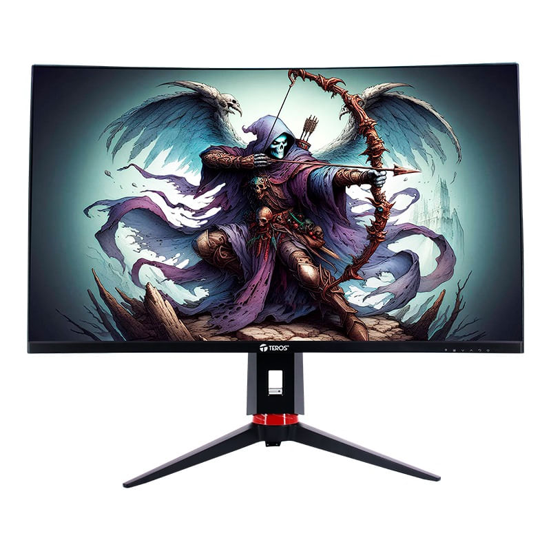 Monitor curvo Teros TE-3215g 31.5" va, 165hz, 1ms  full hd (1920x1080), 2 x hdmi, dp, pivot, curvo