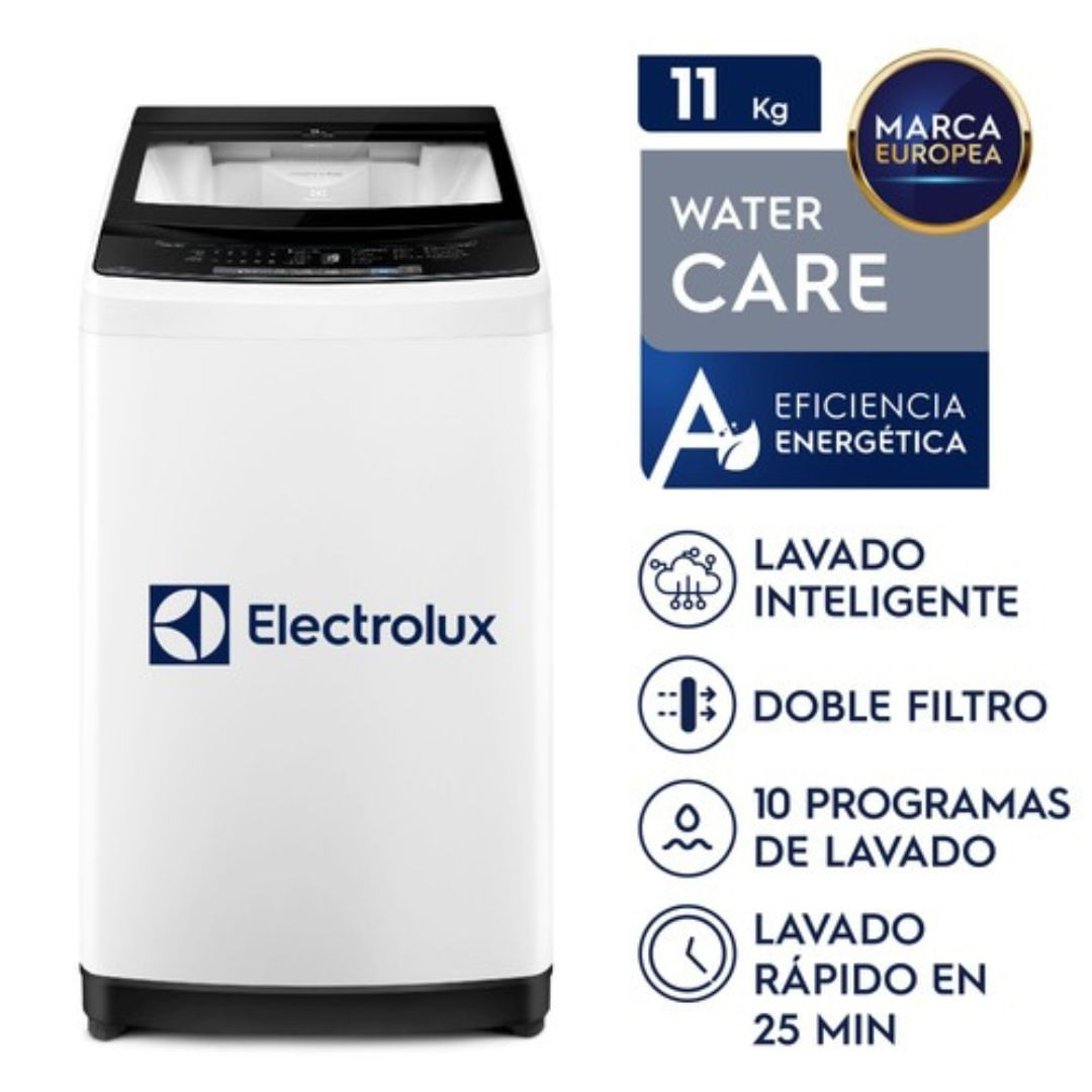 Imagen 2 del producto Lavadora Electrolux 11kg Premium Care White - Electrolux-EWIW11F2USVW