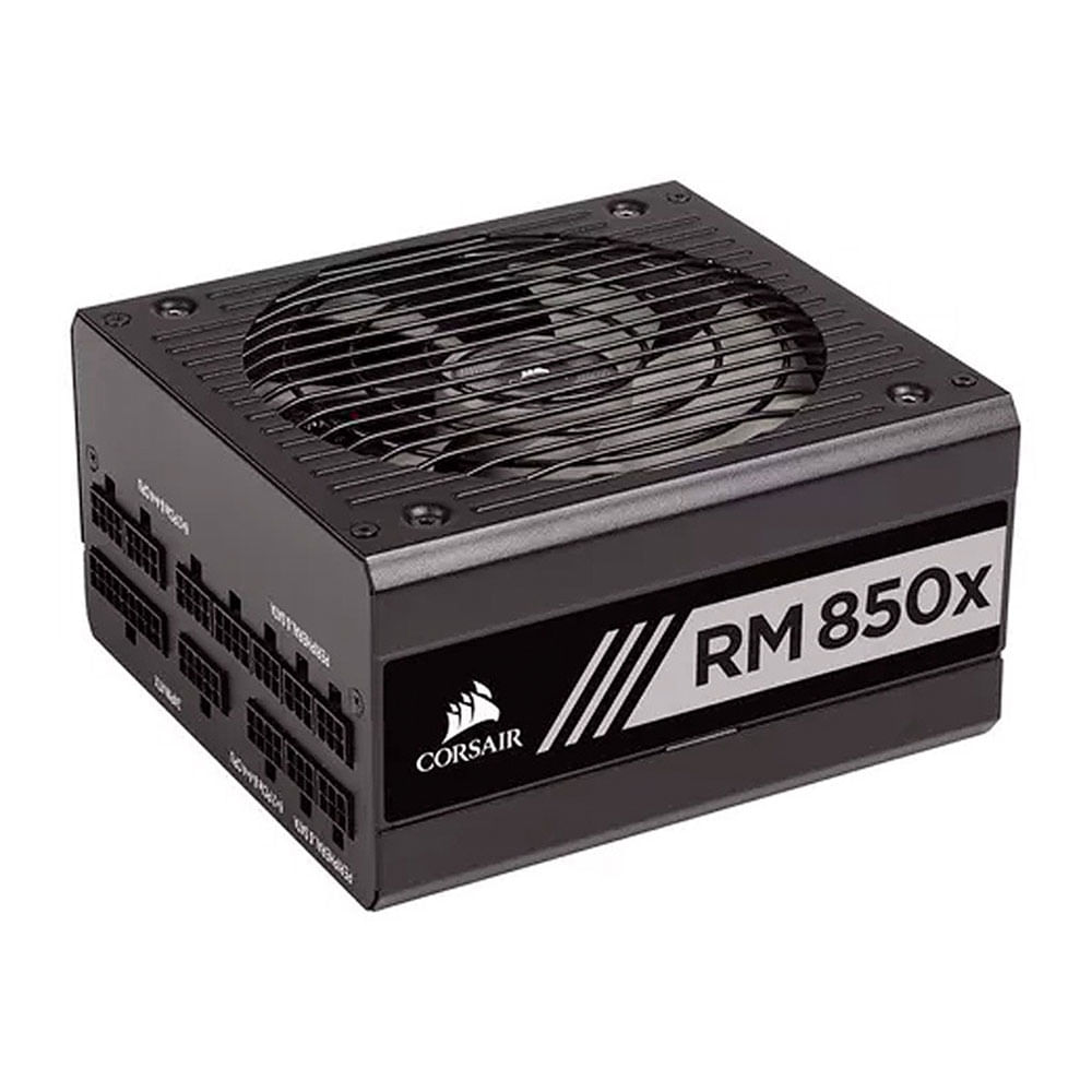 Imagen 2 del producto Fuente-poder Corsair RM850x, 850W, 80 Plus Gold Certified, formato ATX, negro