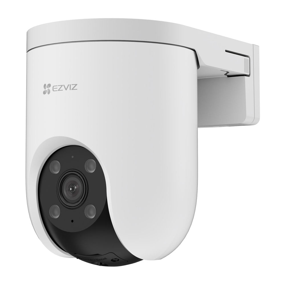 Cámara de seguridad Ezviz H8C PRO 2K+ Wi-Fi, exterior, 4MP, audio, movimiento 360°, blanco