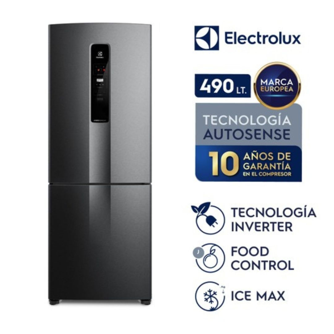 Imagen 2 del producto Refrigeradora Electrolux No Frost Bottom Freezer 490L - IB7B