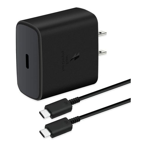 Cargador Premium Samsung 45W, EP-TA845, USB-C a C super fast charger, negro