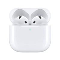 Airpods (4ta Gen) cancelación activa de ruido, resistente al agua IP54, duración máx. 30 horas con estuche de carga, blanco
