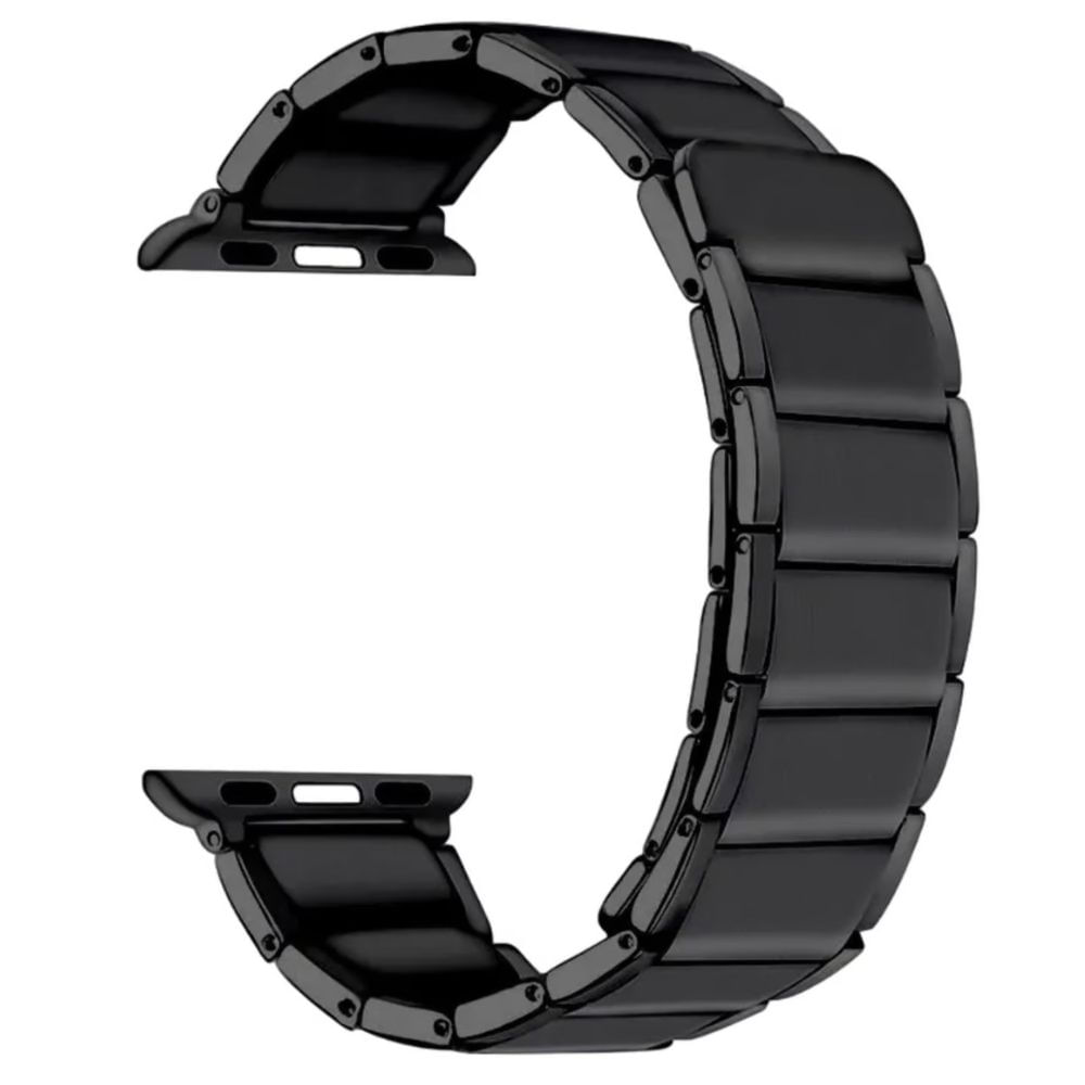 Imagen 2 del producto Correa de acero para Apple Watch Two Section 42/44/45/49mm, negro